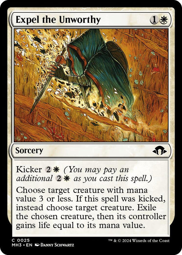 Expel the Unworthy [MH3 - 25] - Cartes Sportives Rive Sud