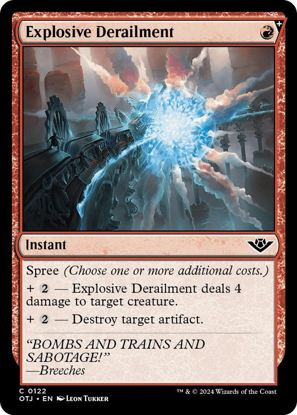 Explosive Derailment [OTJ - 122] - Cartes Sportives Rive Sud