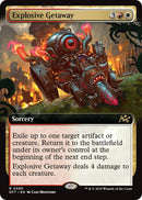 Explosive Getaway (Extended Art) [DFT - 390] - Cartes Sportives Rive Sud