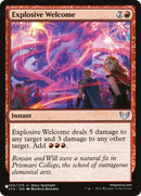 Explosive Welcome [LIST - 100/275] - Cartes Sportives Rive Sud
