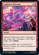 Explosive Welcome [STX - 100] - Cartes Sportives Rive Sud