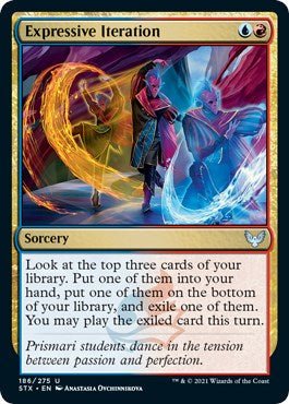Expressive Iteration [STX - 186] - Cartes Sportives Rive Sud