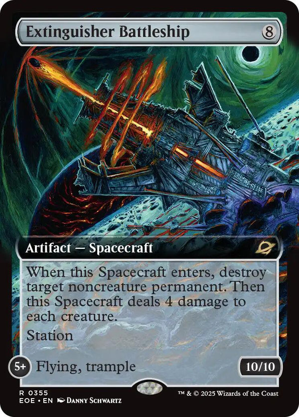 Extinguisher Battleship (Extended Art) [EOE - 355] - Cartes Sportives Rive Sud
