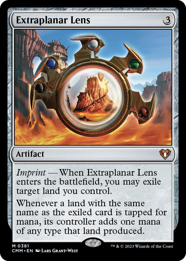Extraplanar Lens [CMM - 381] - Cartes Sportives Rive Sud