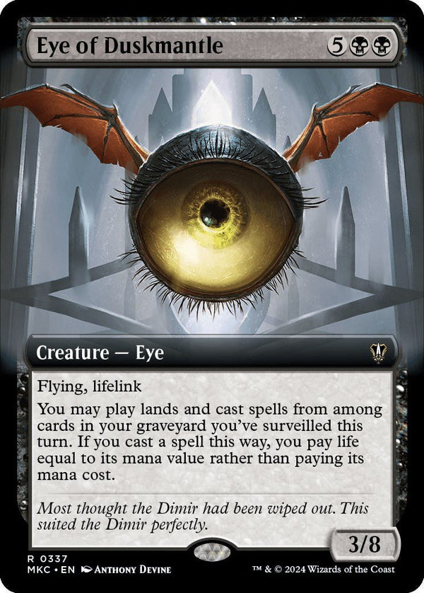 Eye of Duskmantle (Extended Art) [MKC - 337] - Cartes Sportives Rive Sud
