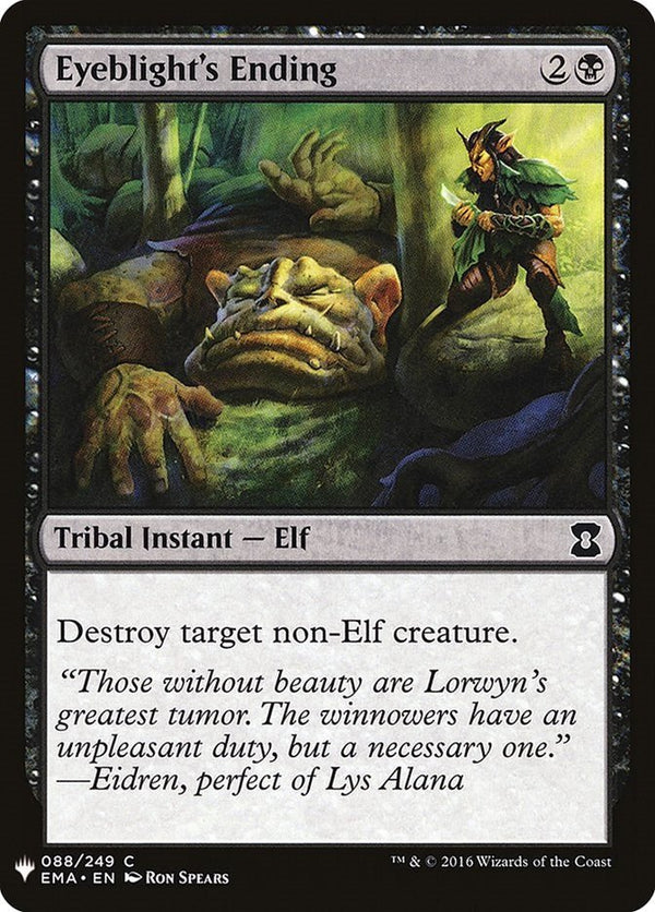 Eyeblight's Ending [LIST - 88] - Cartes Sportives Rive Sud