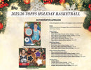 2025-26 Topps Basketball Holiday Basketball Mega Box