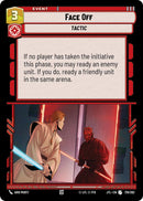 Face Off [JTL - 178/262] - Cartes Sportives Rive Sud