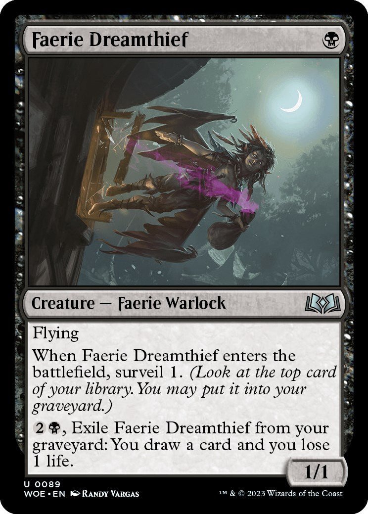 Faerie Dreamthief [WOE - 89] - Cartes Sportives Rive Sud