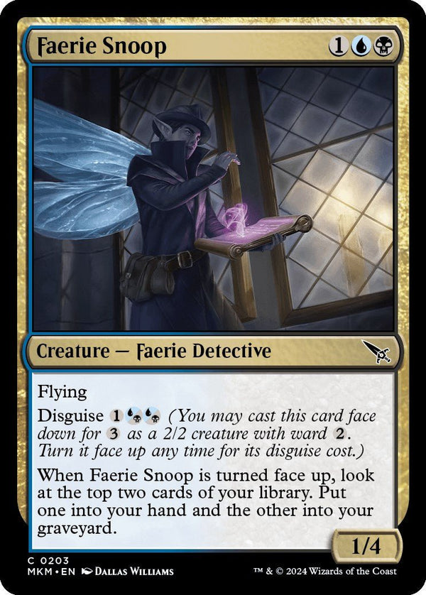 Faerie Snoop [MKM - 203] - Cartes Sportives Rive Sud