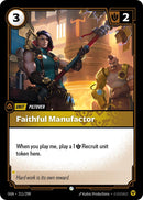 Faithful Manufactor [OGN - 211/298] - Cartes Sportives Rive Sud