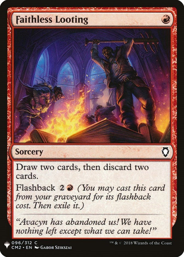 Faithless Looting (CM2) [LIST - 96] - Cartes Sportives Rive Sud
