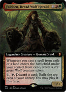 Faldorn, Dread Wolf Herald (Extended Art) [CLB - 641] - Cartes Sportives Rive Sud