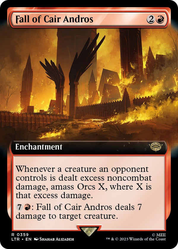 Fall of Cair Andros (Extended Art) [LTR - 359] - Cartes Sportives Rive Sud