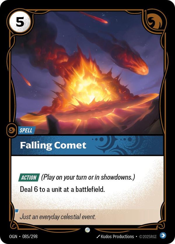Falling Comet [OGN - 085/298] - Cartes Sportives Rive Sud