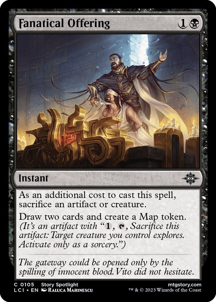 Fanatical Offering [LCI - 105] - Cartes Sportives Rive Sud