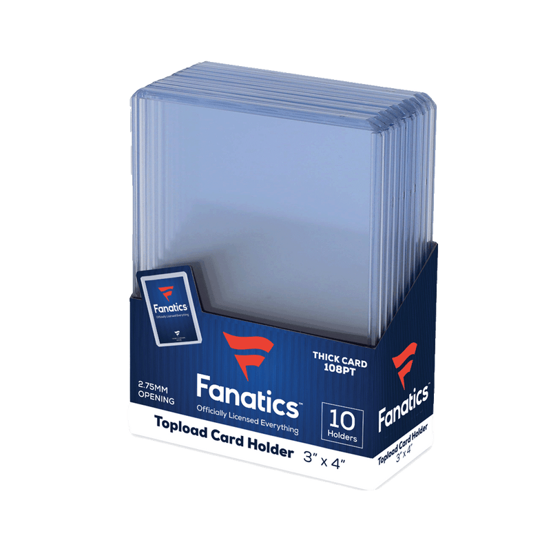 Fanatics 108pt Sports Cards Toploaders 10ct - Cartes Sportives Rive Sud