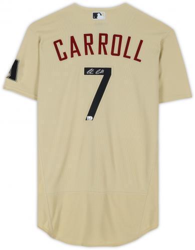 Fanatics Corbin Carroll Diamondbacks Serpientes Signed Jersey - Cartes Sportives Rive Sud