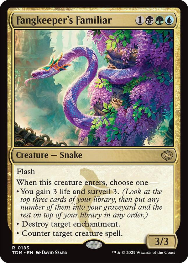 Fangkeeper's Familiar [TDM - 183] - Cartes Sportives Rive Sud