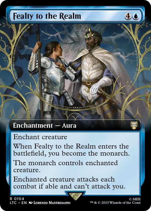 Fealty to the Realm (Extended Art) [LTC - 104] - Cartes Sportives Rive Sud