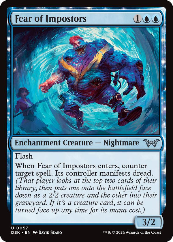 Fear of Impostors [DSK - 57] - Cartes Sportives Rive Sud