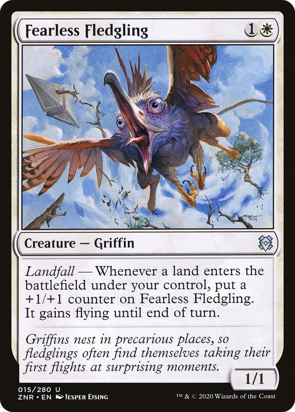 Fearless Fledgling [ZNR - 15] - Cartes Sportives Rive Sud