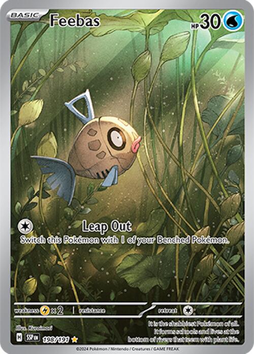 Feebas - 198/191 [SSP - 198/191] - Cartes Sportives Rive Sud
