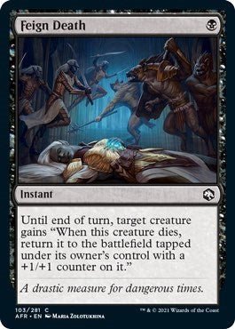 Feign Death [AFR - 103] - Cartes Sportives Rive Sud