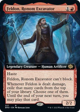 Feldon, Ronom Excavator (Extended Art) [BRO - 337] - Cartes Sportives Rive Sud