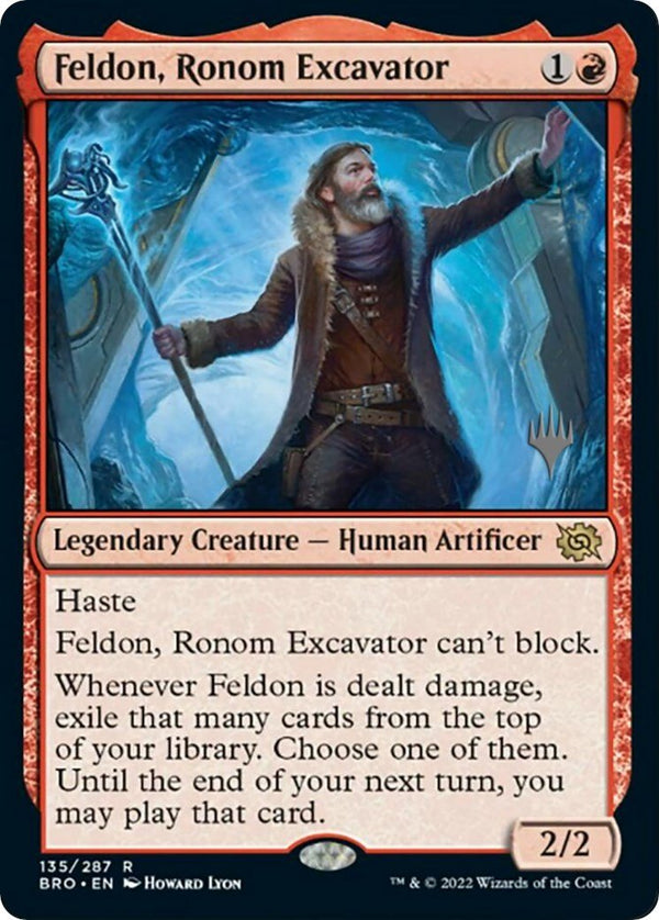 Feldon, Ronom Excavator [PPBRO - 135] - Cartes Sportives Rive Sud