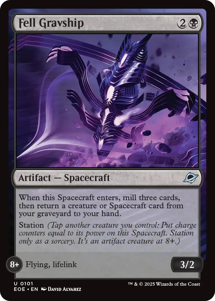 Fell Gravship [EOE - 101] - Cartes Sportives Rive Sud