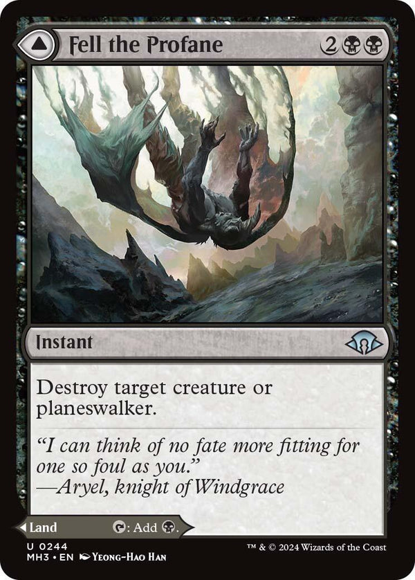 Fell the Profane [MH3 - 244] - Cartes Sportives Rive Sud