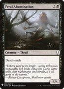 Feral Abomination [LIST - 92] - Cartes Sportives Rive Sud