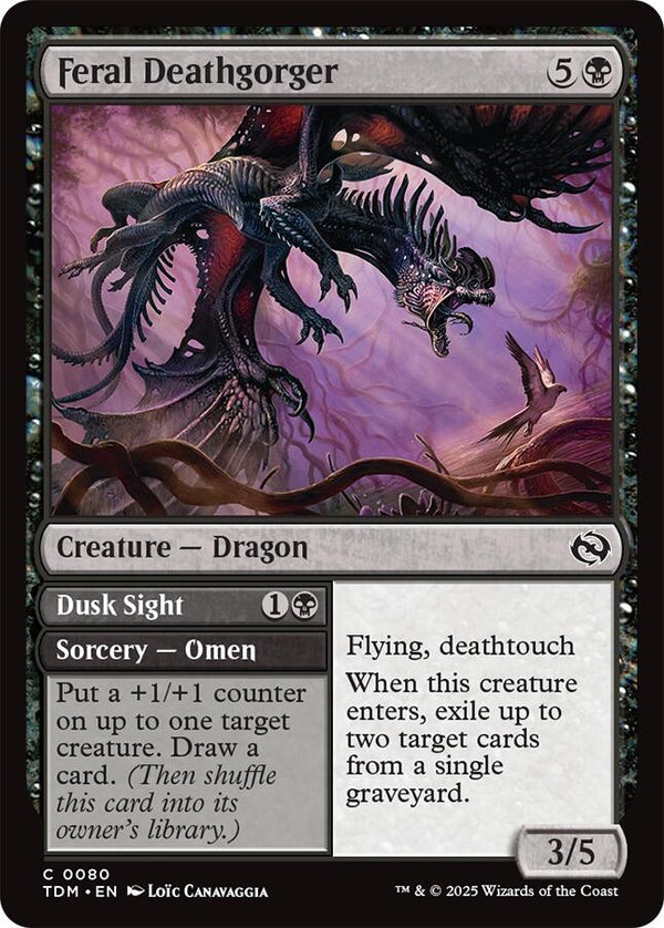 Feral Deathgorger [TDM - 80] - Cartes Sportives Rive Sud