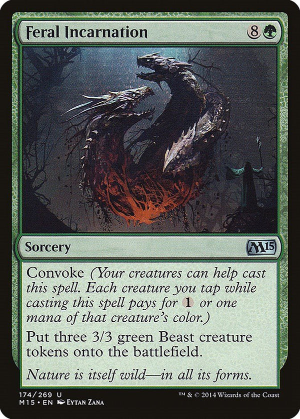 Feral Incarnation [M15 - 174] - Cartes Sportives Rive Sud