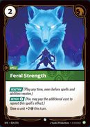 Feral Strength [SPF - 034/221] - Cartes Sportives Rive Sud