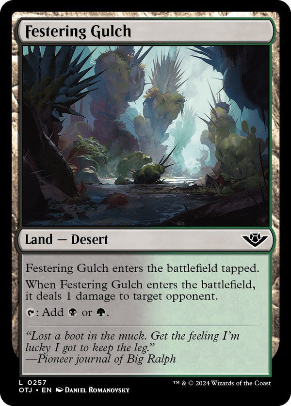 Festering Gulch [OTJ - 257] - Cartes Sportives Rive Sud