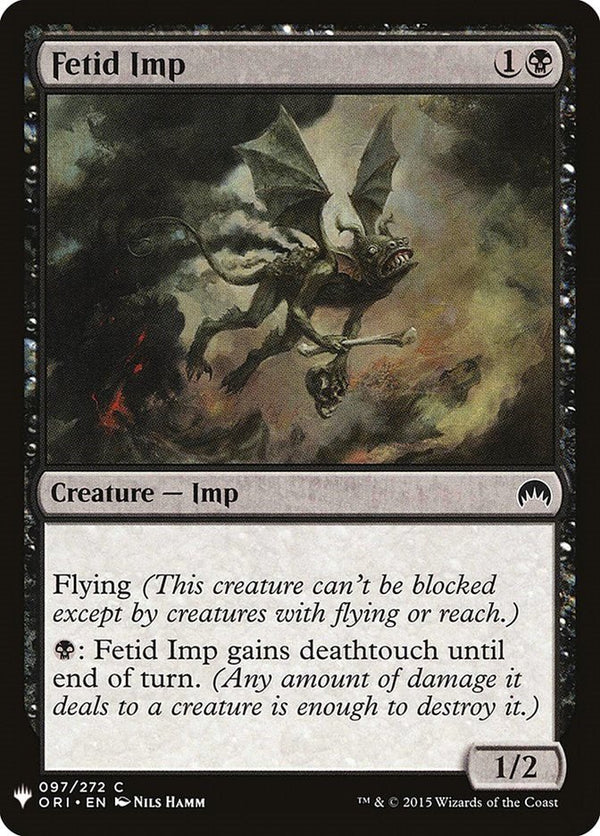 Fetid Imp [LIST - 97] - Cartes Sportives Rive Sud