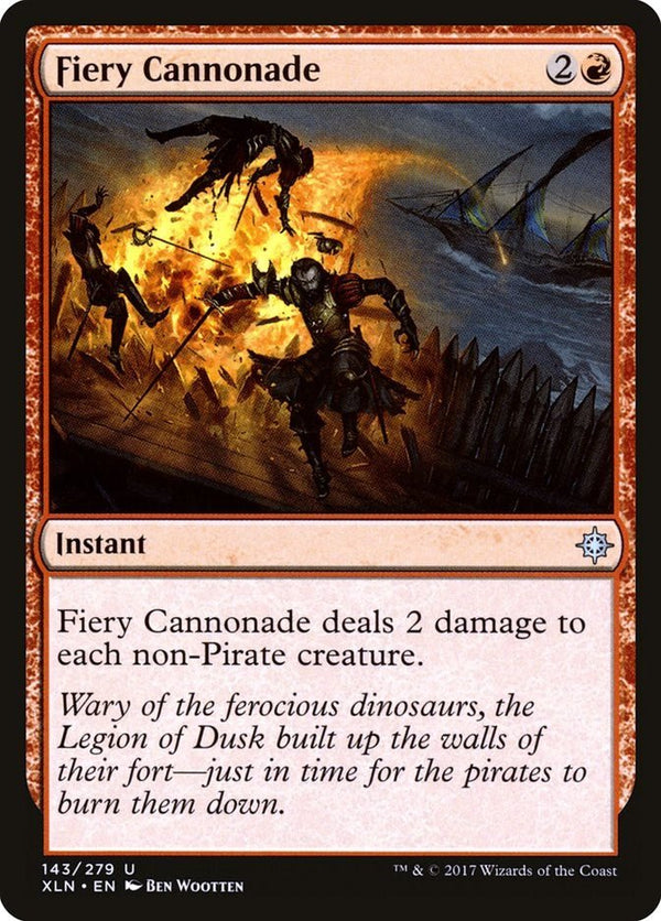 Fiery Cannonade [XLN - 143] - Cartes Sportives Rive Sud