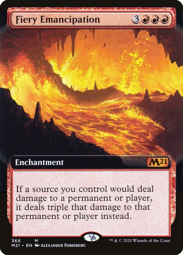 Fiery Emancipation (Extended Art) [M21 - 366] - Cartes Sportives Rive Sud