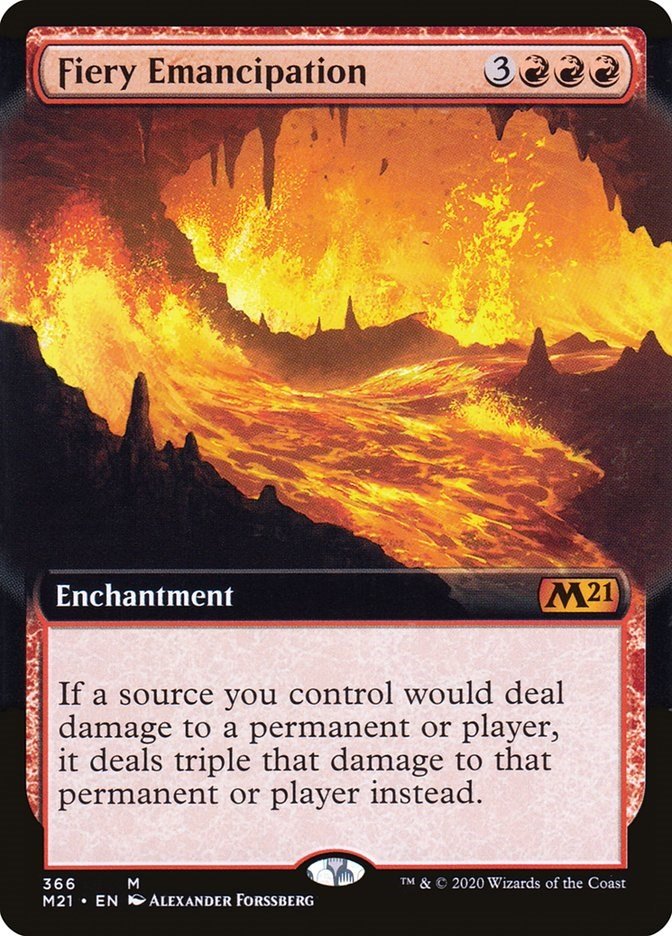 Fiery Emancipation (Extended Art) [M21 - 366] - Cartes Sportives Rive Sud