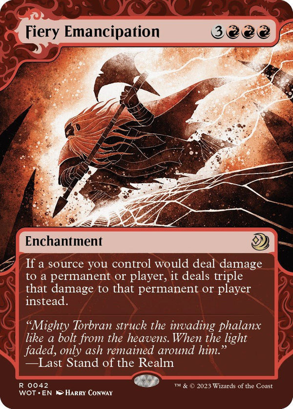 Fiery Emancipation [WOT - 42] - Cartes Sportives Rive Sud