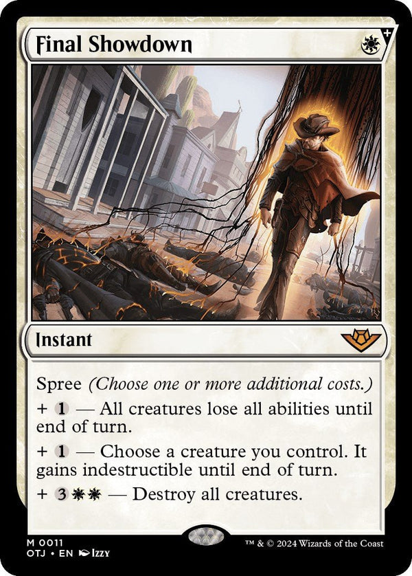 Final Showdown [OTJ - 11] - Cartes Sportives Rive Sud