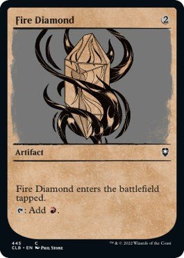 Fire Diamond (Showcase) [CLB - 445] - Cartes Sportives Rive Sud