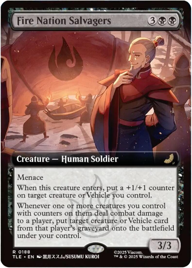 Fire Nation Salvagers (Extended Art) [TLE - 188] - Cartes Sportives Rive Sud