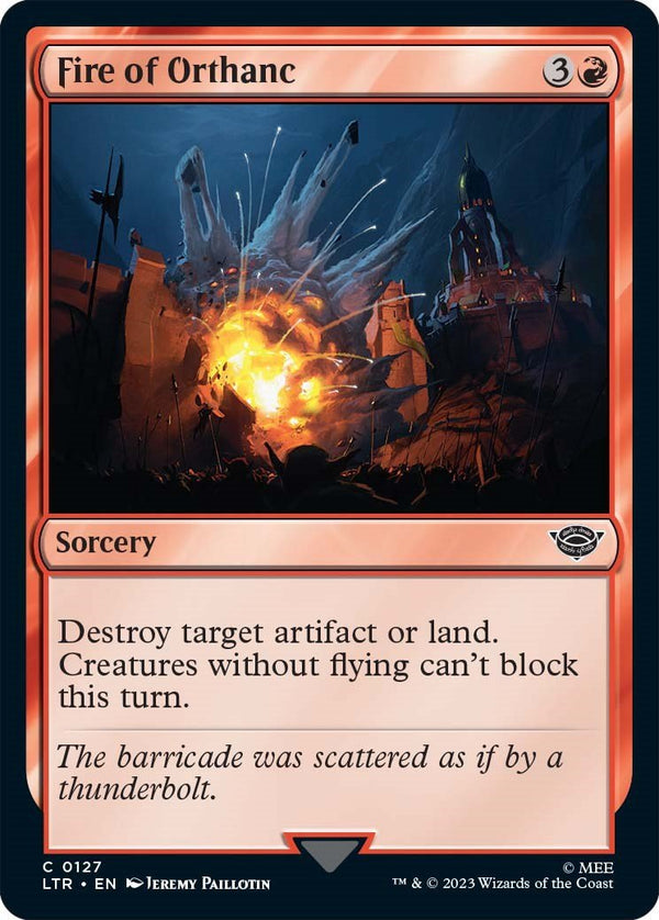 Fire of Orthanc [LTR - 127] - Cartes Sportives Rive Sud