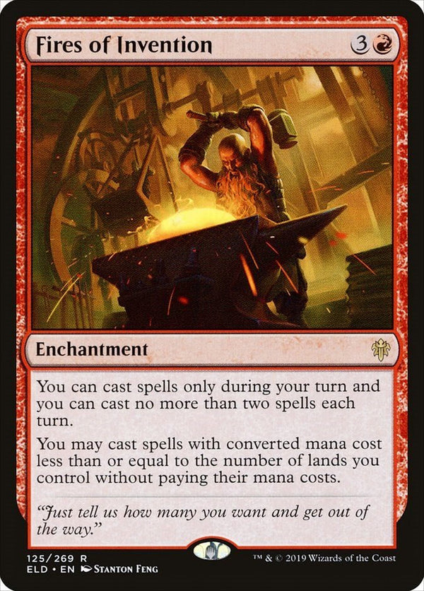 Fires of Invention [ELD - 125] - Cartes Sportives Rive Sud