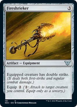 Fireshrieker [NEC - 151] - Cartes Sportives Rive Sud