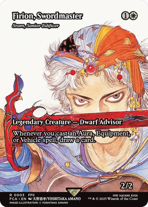 Firion, Swordmaster - Sram, Senior Edificer (Showcase) [FCA - 3] - Cartes Sportives Rive Sud