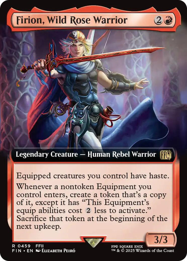 Firion, Wild Rose Warrior (Extended Art) [FIN - 459] - Cartes Sportives Rive Sud